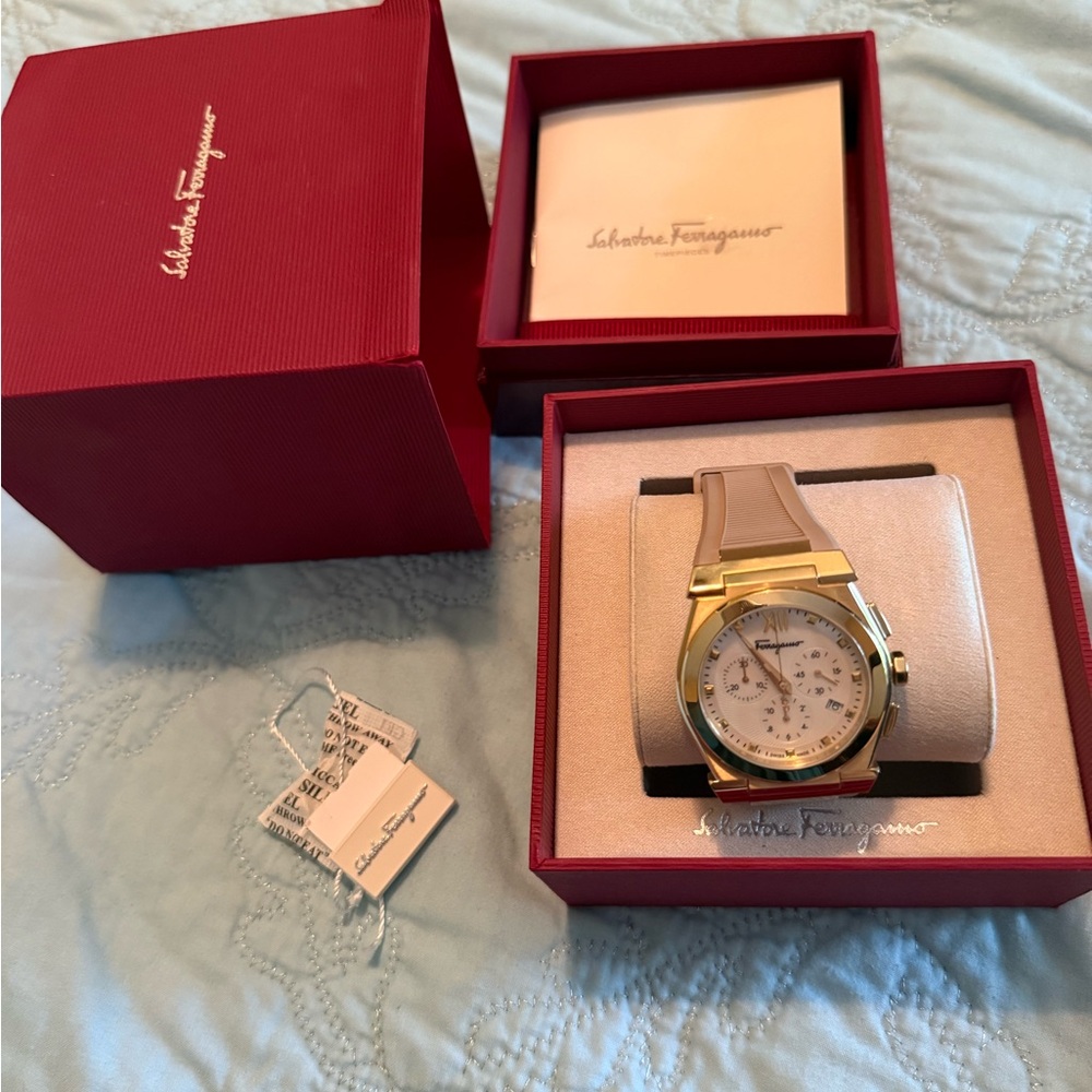 Authentic Salvatore Ferragamo watch